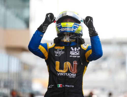 Luca Ghiotto sprints to victory in final race of 2019